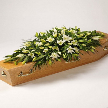 Lily Casket Spray 