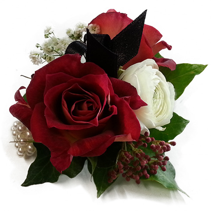 Red Rose Corsage