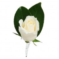 White Rose Buttonhole