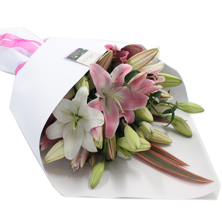 Pink Lilies Bouquet Pink Lilies Bouquet
