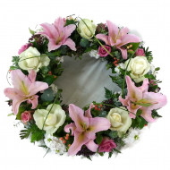 Rose & Lily Wreath